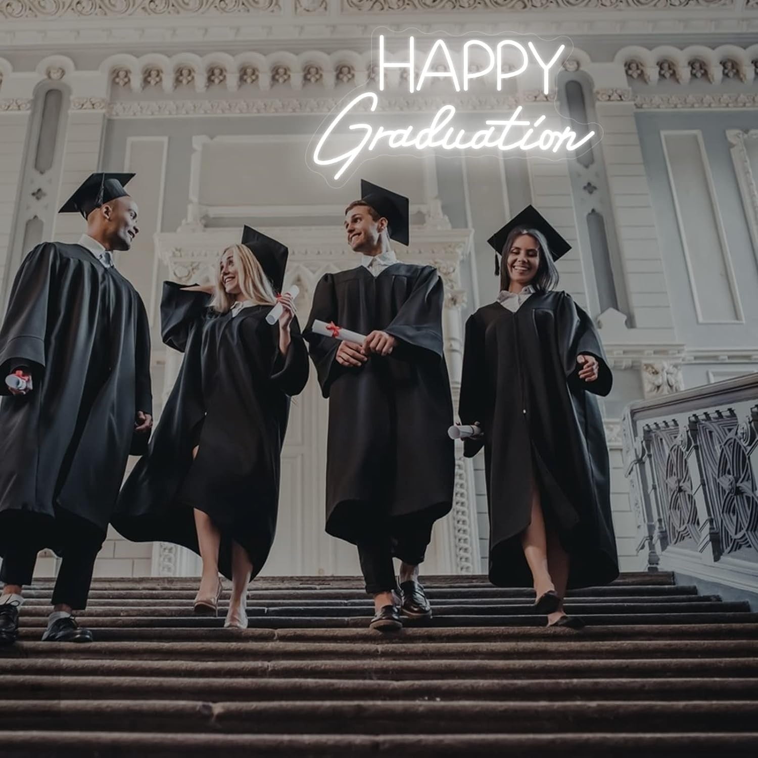 Congrats Grad Neon Sign Graduation Led Neon Sign Congrats Neon Light | Shineneon