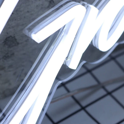 Congrats Grad White Led Neon Sign - Shineneon