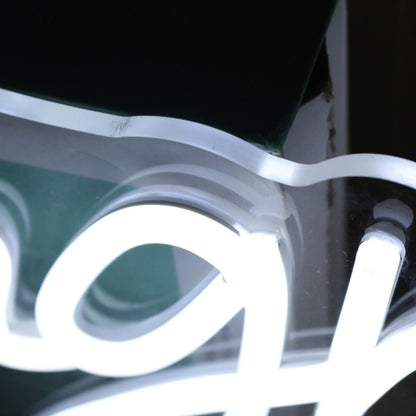 Congrats Grad White Led Neon Sign Wall Art - Shineneon