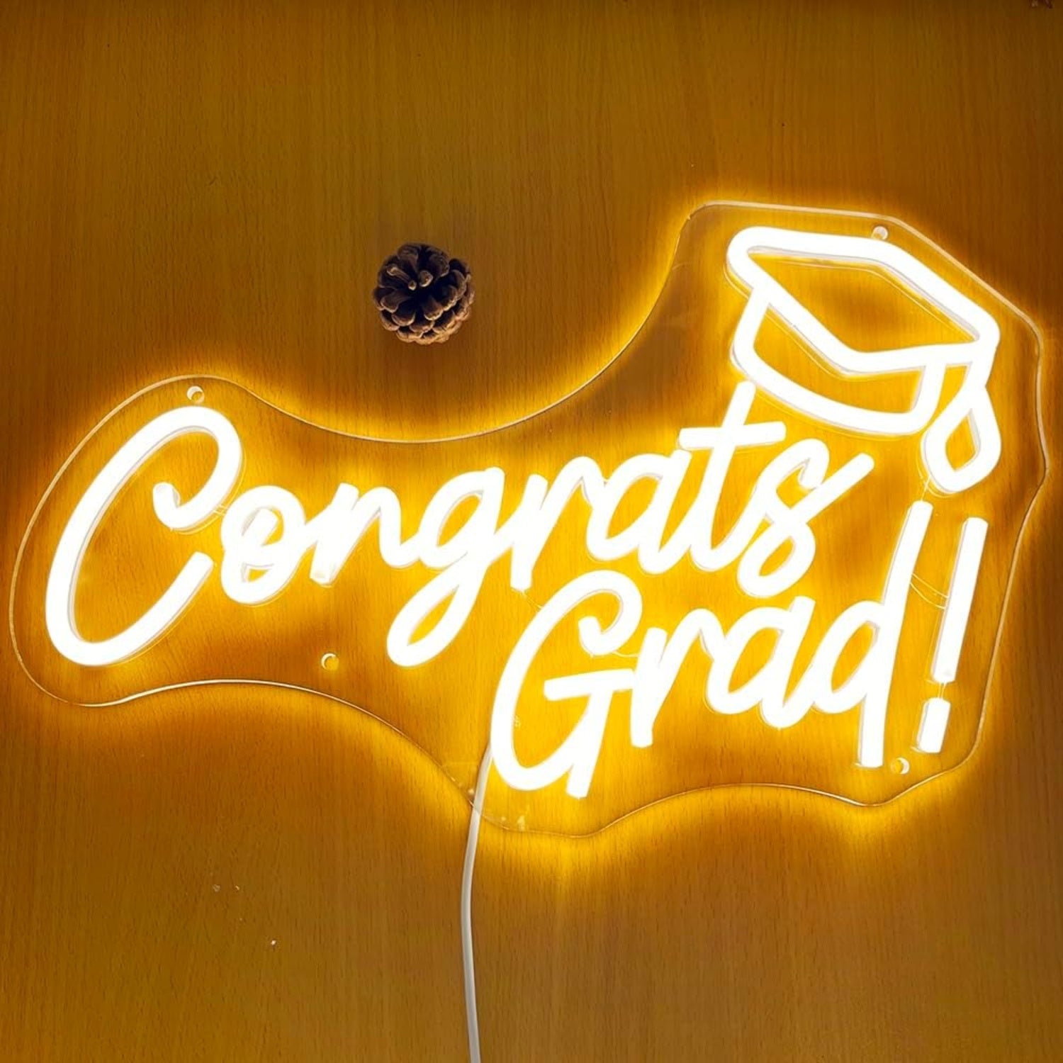 Congrats Neon Sign For Graduation Party Wall Decor | Shineneon