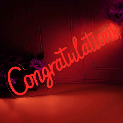 Congratulations Neon Sign | Shineneon