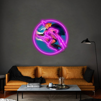 Conjure Wife Artwork Business Led Sign - Shineneon