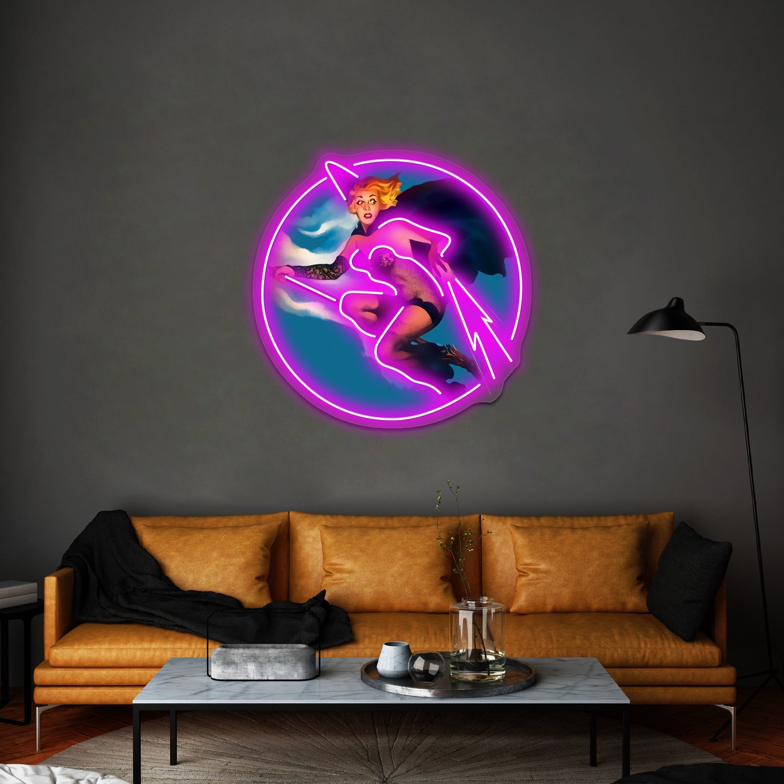 Conjure Wife Artwork Business Led Sign