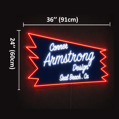 Conner Armstrong Design Seal Beach, Ca Custom LED Neon Sign - Shineneon