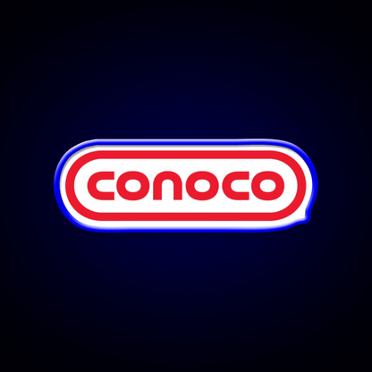 Conoco Cocktail Bar Decor Led Neon Sign Rgb Color - Shineneon