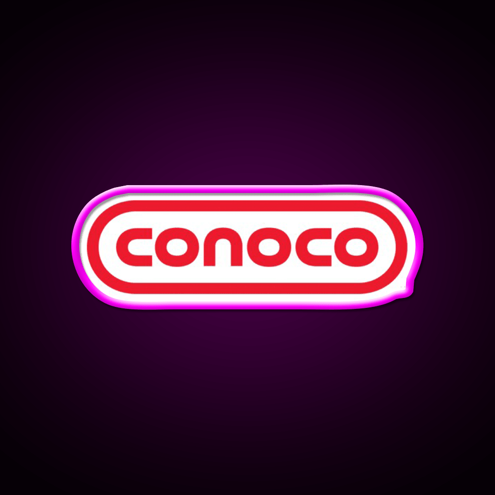 Conoco Cocktail Bar Decor Led Neon Sign Rgb Color - Shineneon