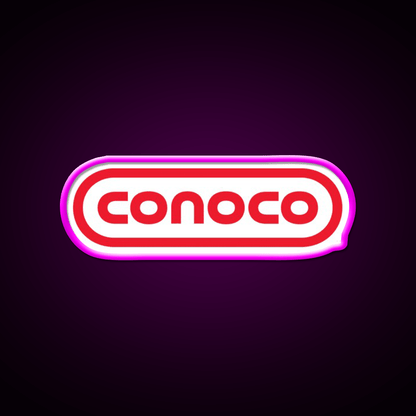 Conoco Cocktail Bar Decor Led Neon Sign Rgb Color - Shineneon