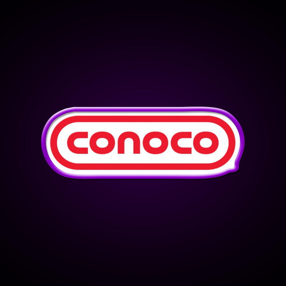 Conoco Cocktail Bar Decor Led Neon Sign Rgb Color - Shineneon
