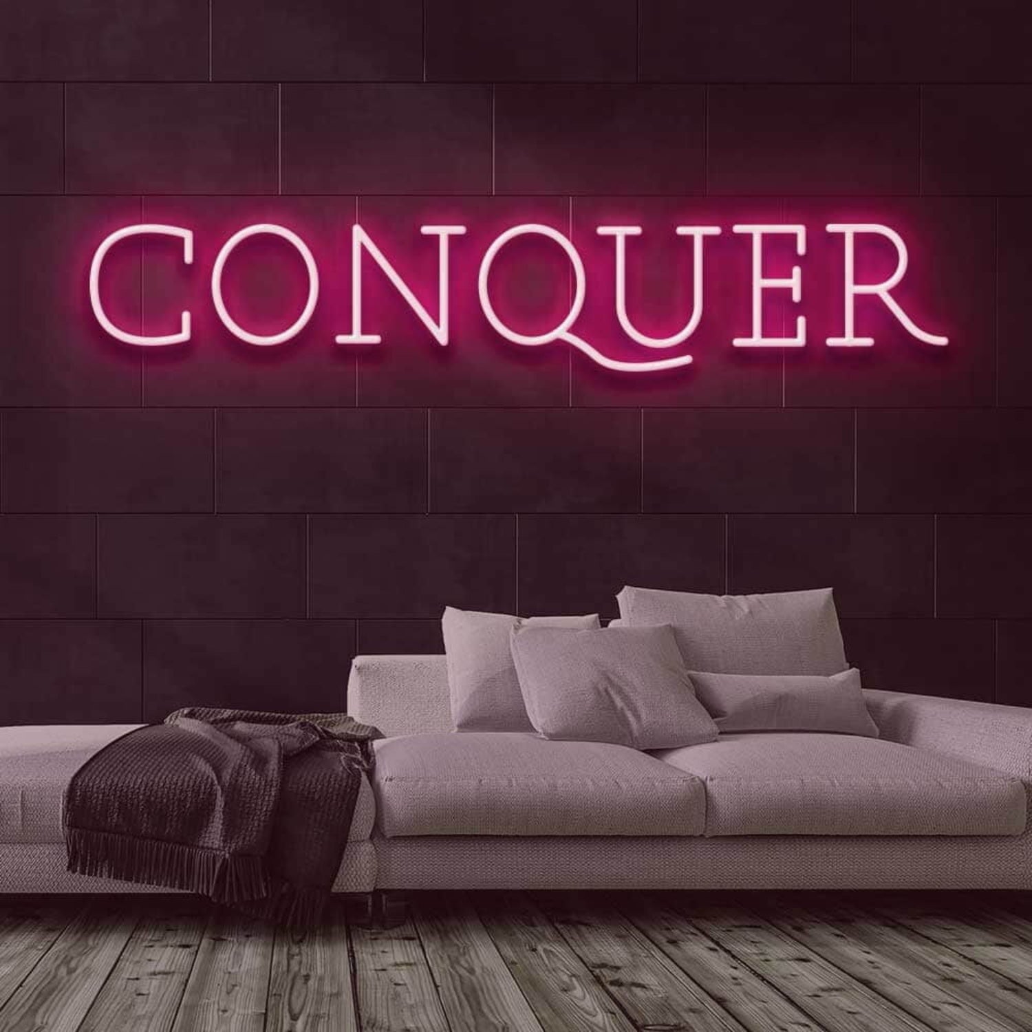 Conquer Led Neon Sign - Shineneon