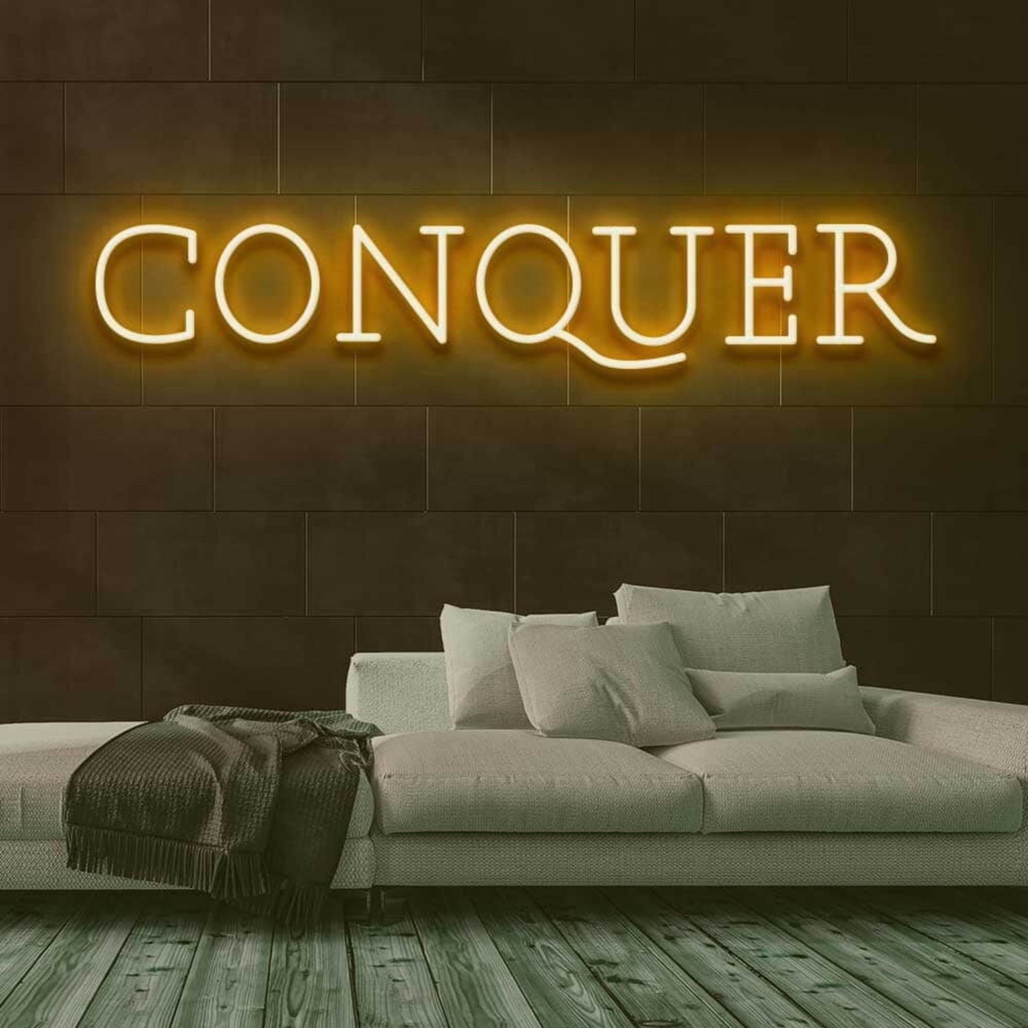 Conquer Led Neon Sign - Shineneon