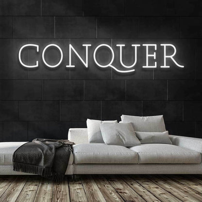 Conquer Led Neon Sign - Shineneon