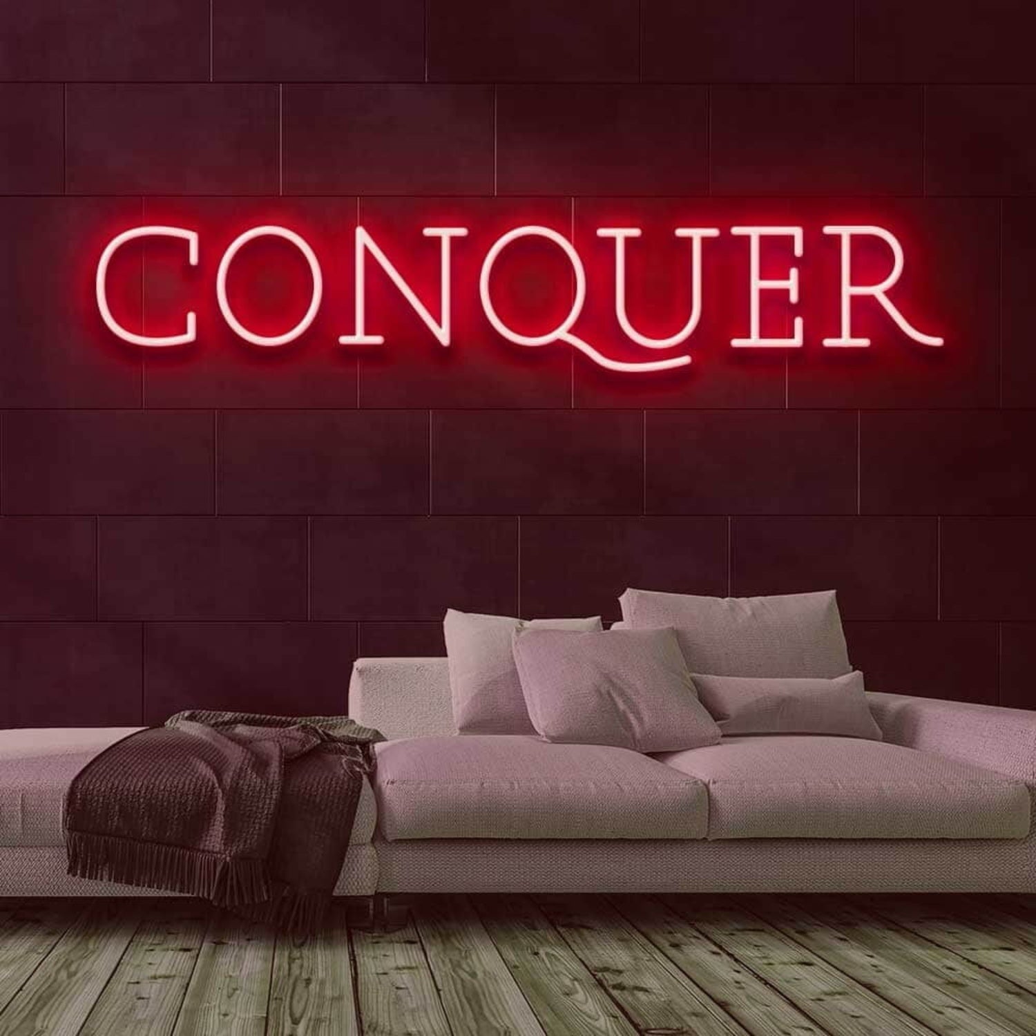 Conquer Led Neon Sign - Shineneon