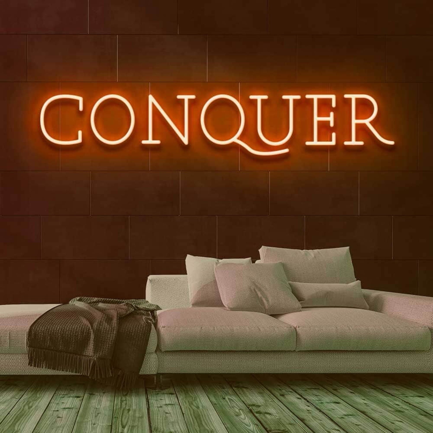 Conquer Led Neon Sign - Shineneon