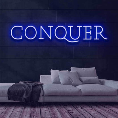 Conquer Led Neon Sign - Shineneon