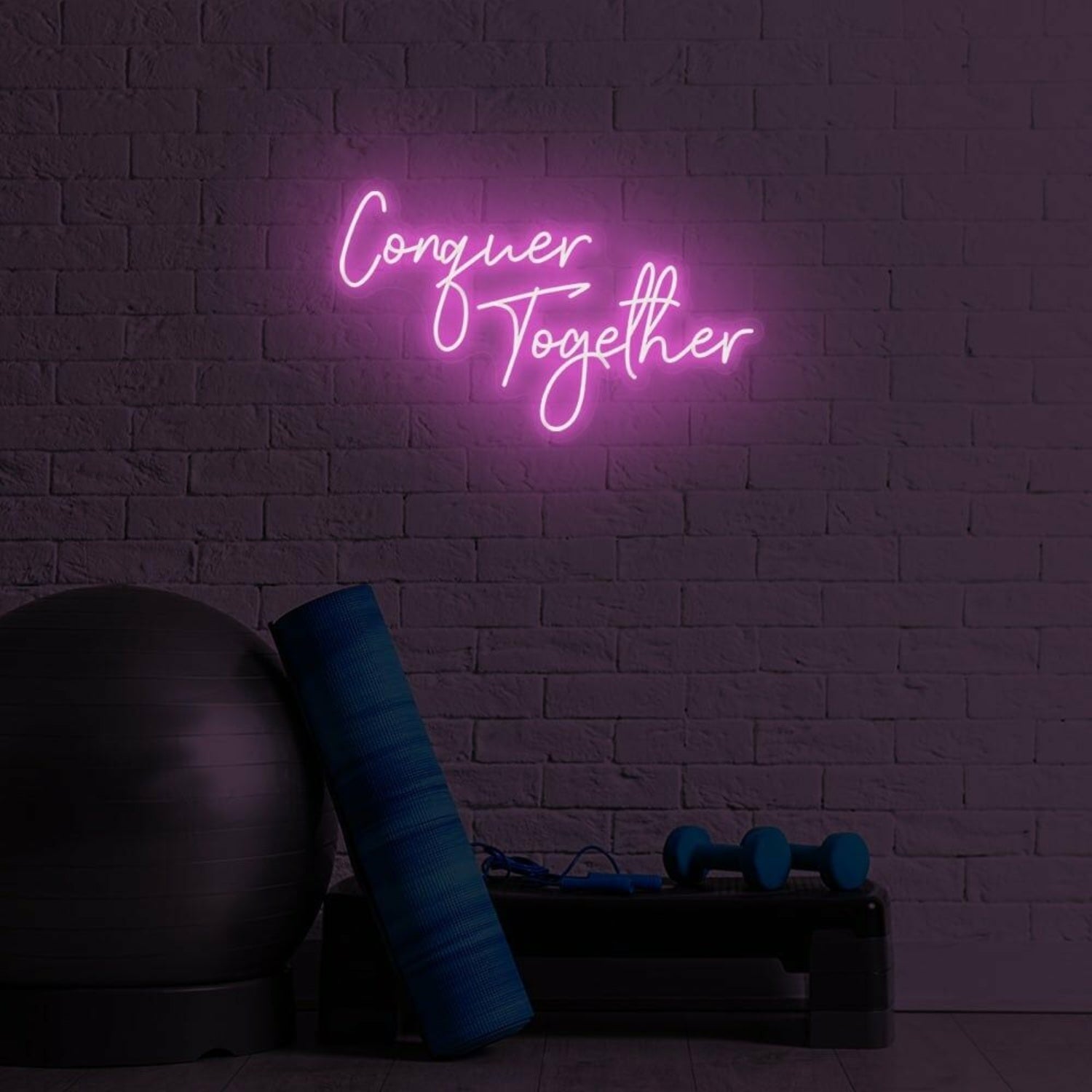 Conquer Together Led Sign | Shineneon
