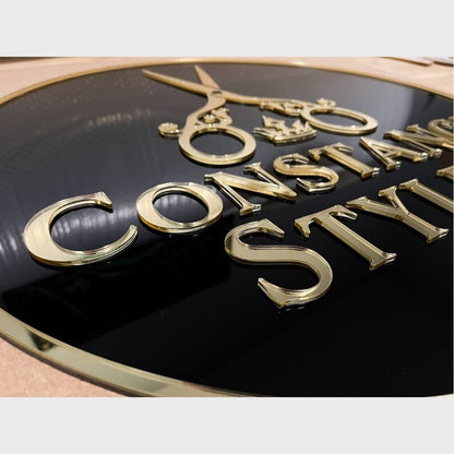 Constance Stylez Acrylic Business Logo Sign - Shineneon