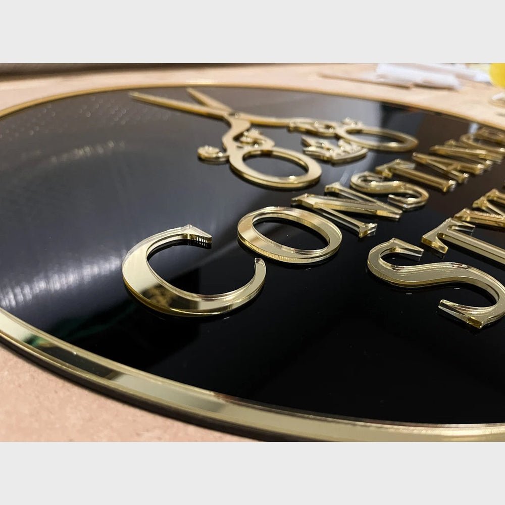 Constance Stylez Acrylic Business Logo Sign - Shineneon