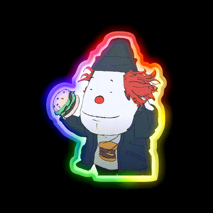 Content Steve Fast Food Led Neon Sign For Burger Place Rgb Color