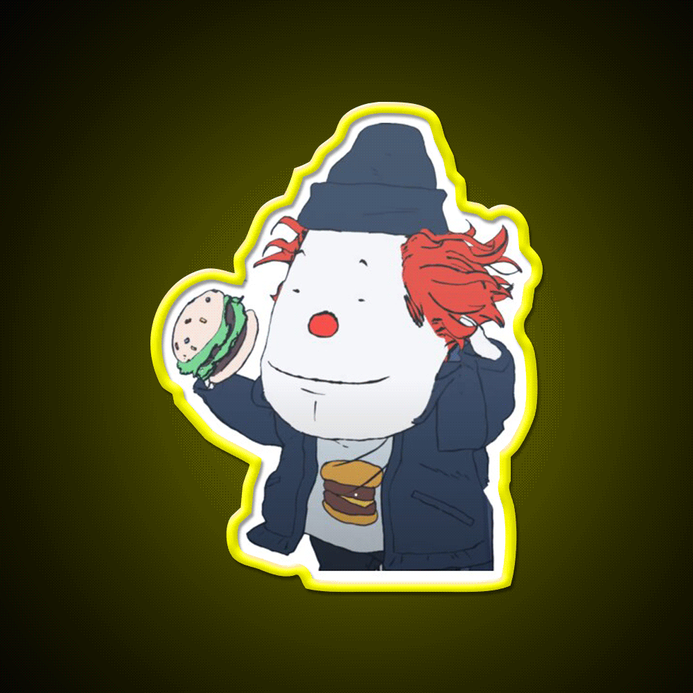 Content Steve Fast Food Led Neon Sign For Burger Place Rgb Color