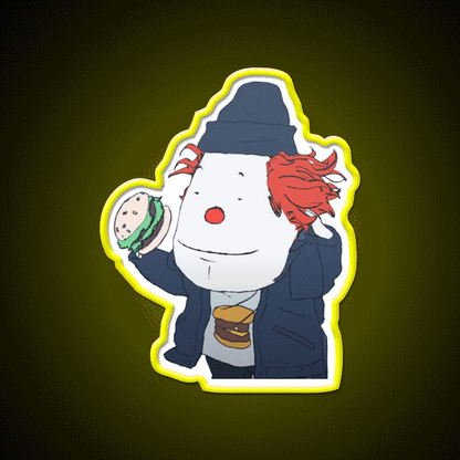 Content Steve Fast Food Led Neon Sign For Burger Place Rgb Color