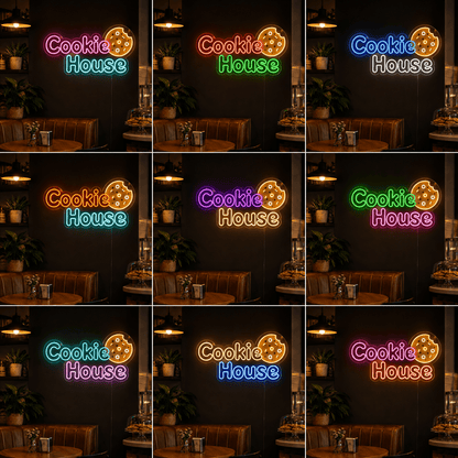 Cookie House LED Neon Sign - Shineneon