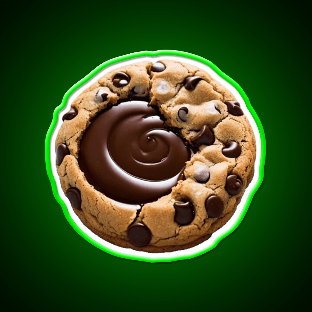 Cookie Snack Food Led Neon Sign For Snack Room Rgb Color - Shineneon