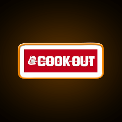 Cookout Fast Food Led Neon Sign For Burger Place Neon Sign Rgb Color - Shineneon