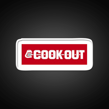Cookout Fast Food Led Neon Sign For Burger Place Neon Sign Rgb Color - Shineneon