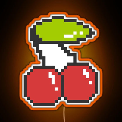 Cool 8 Bit Cherry Rgb Neon Sign - Shineneon