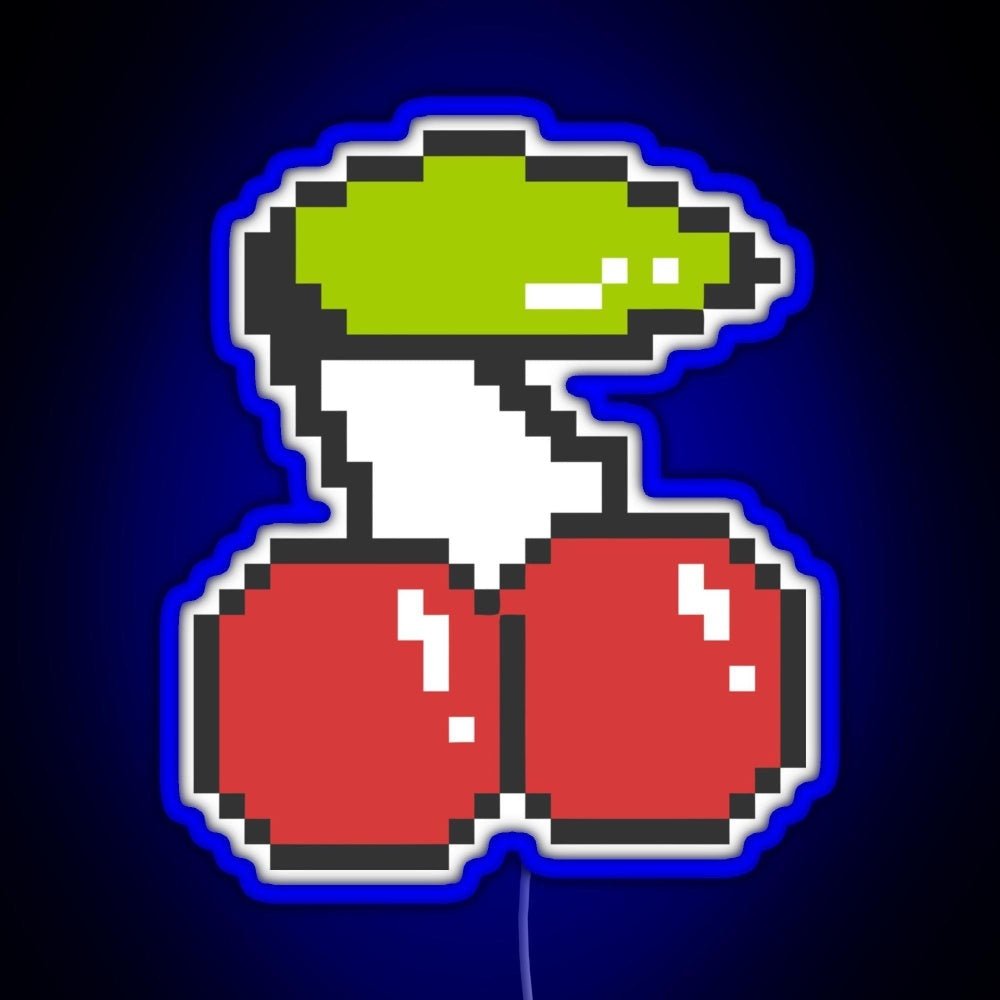Cool 8 Bit Cherry Rgb Neon Sign - Shineneon