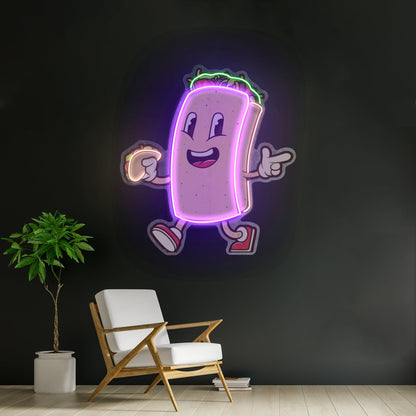 Cool Burrito Led Neon Sign Light Custom Led Signs - Shineneon