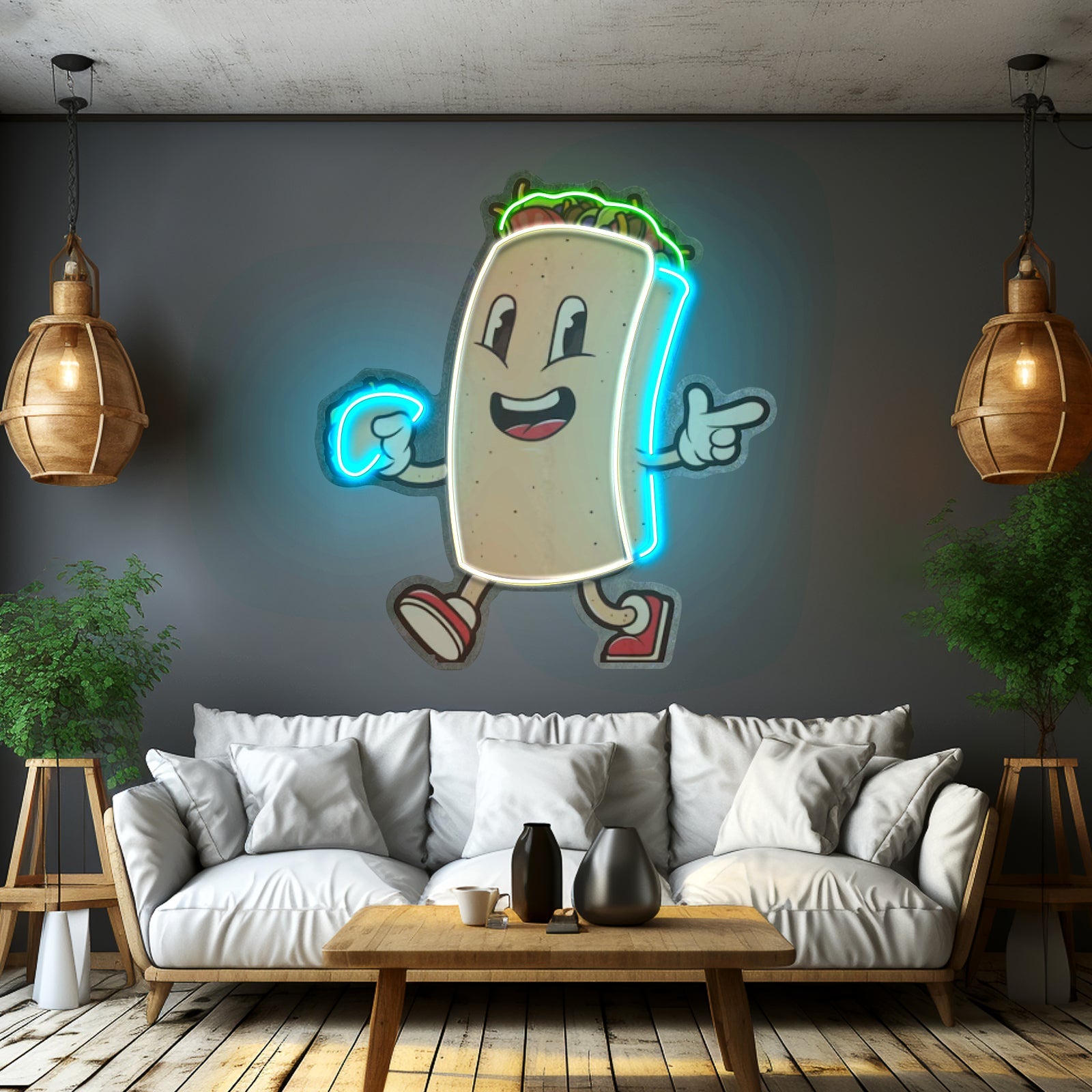 Cool Burrito Led Neon Sign Light Custom Led Signs - Shineneon