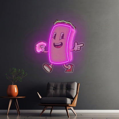 Cool Burrito Led Neon Sign Light Custom Led Signs - Shineneon