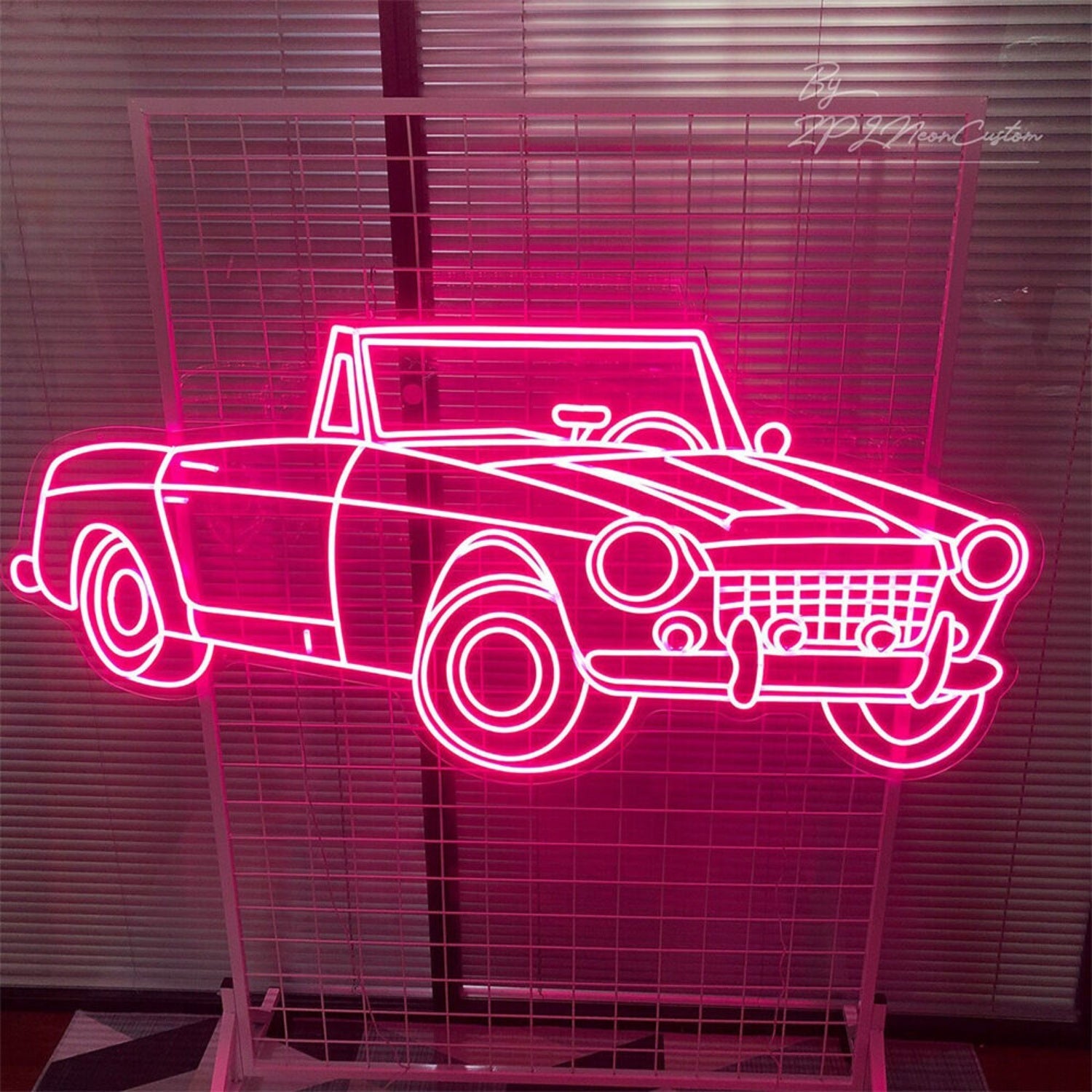 Cool Convertible Car Led Neon Sign - Shineneon