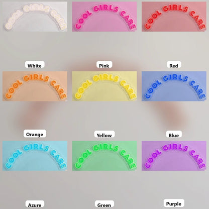 Cool Girls Care LED Neon Sign - Shineneon