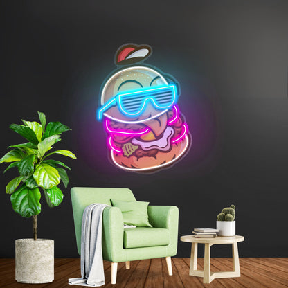 Cool Hamburger Led Neon Sign Light Custom Led Signs - Shineneon