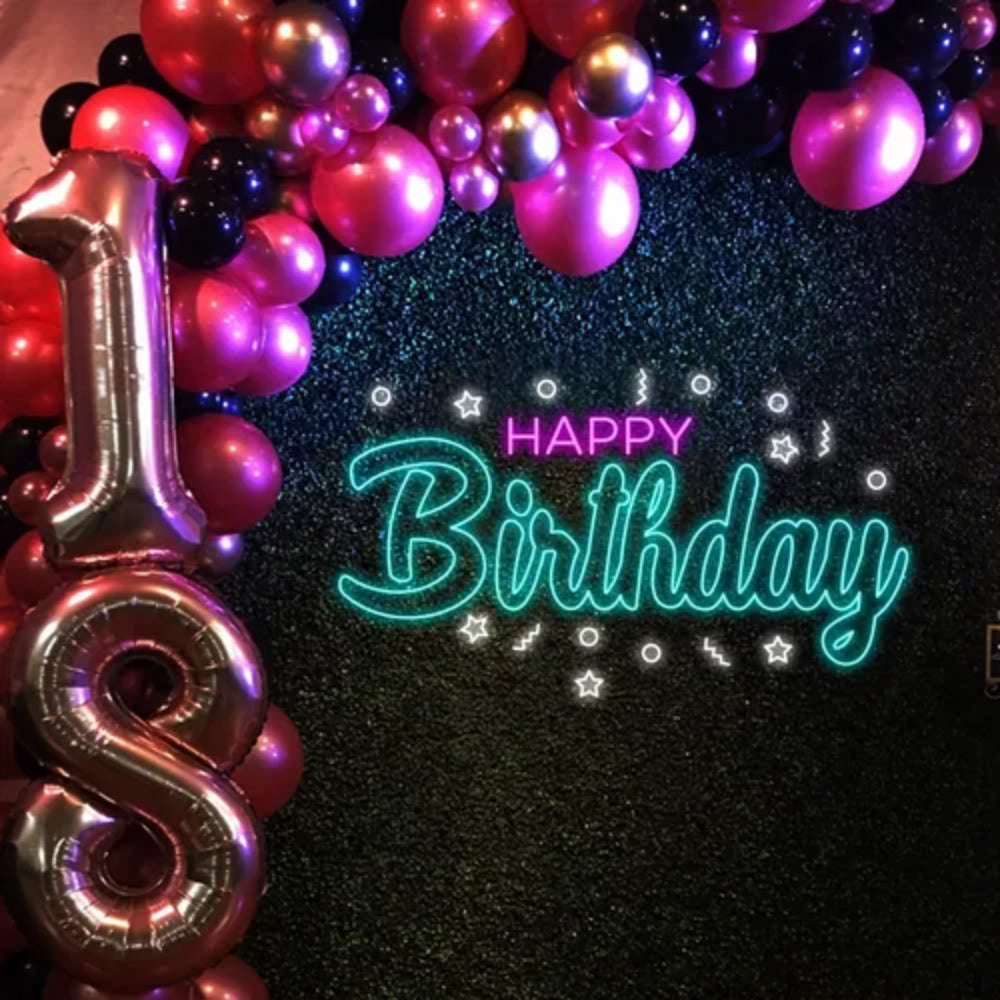 Cool Happy Birthday Led Neon Sign | Shineneon