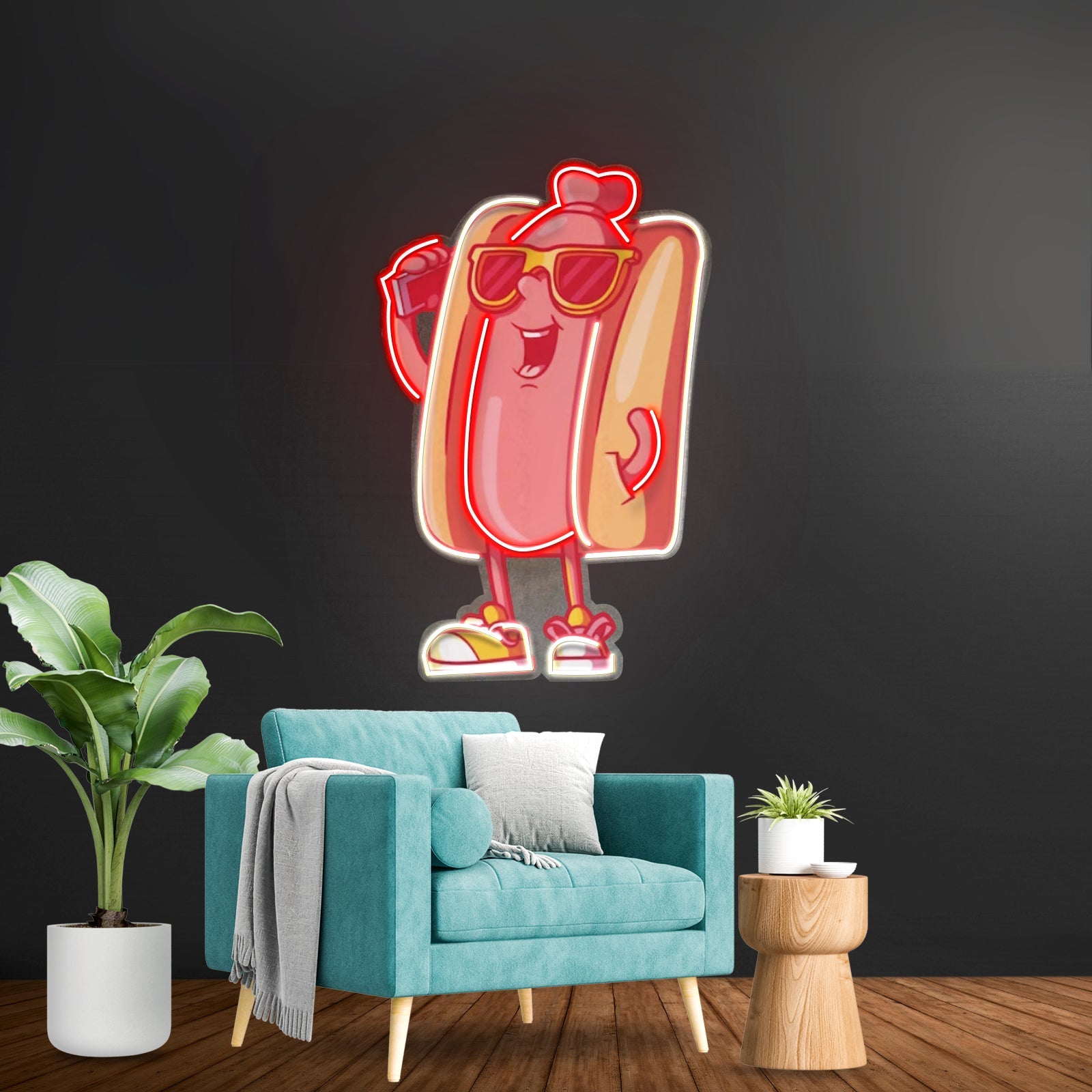 Cool Hot Dog Led Neon Sign Light Custom Led Signs - Shineneon