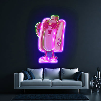 Cool Hot Dog Led Neon Sign Light Custom Led Signs - Shineneon