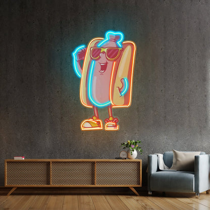 Cool Hot Dog Led Neon Sign Light Custom Led Signs - Shineneon