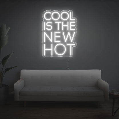 Cool Is The New Hot Red Led Neon Sign For Modern Indoor Decor | Shineneon