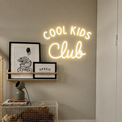 Cool Kids Club Wall Decor LED Neon Sign - 01 Original Product Image