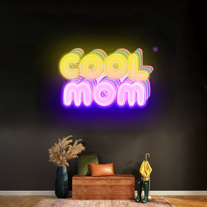Cool Mom Lettering Neon Signs - Shineneon