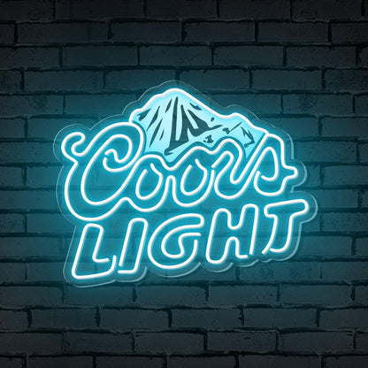 Cool Mountain Light Led Neon Sign For Bar Cafe Decor | Shineneon