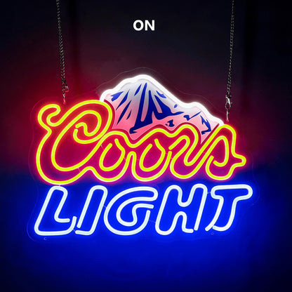 Cool Mountain Light Led Neon Sign For Bar Cafe Decor | Shineneon