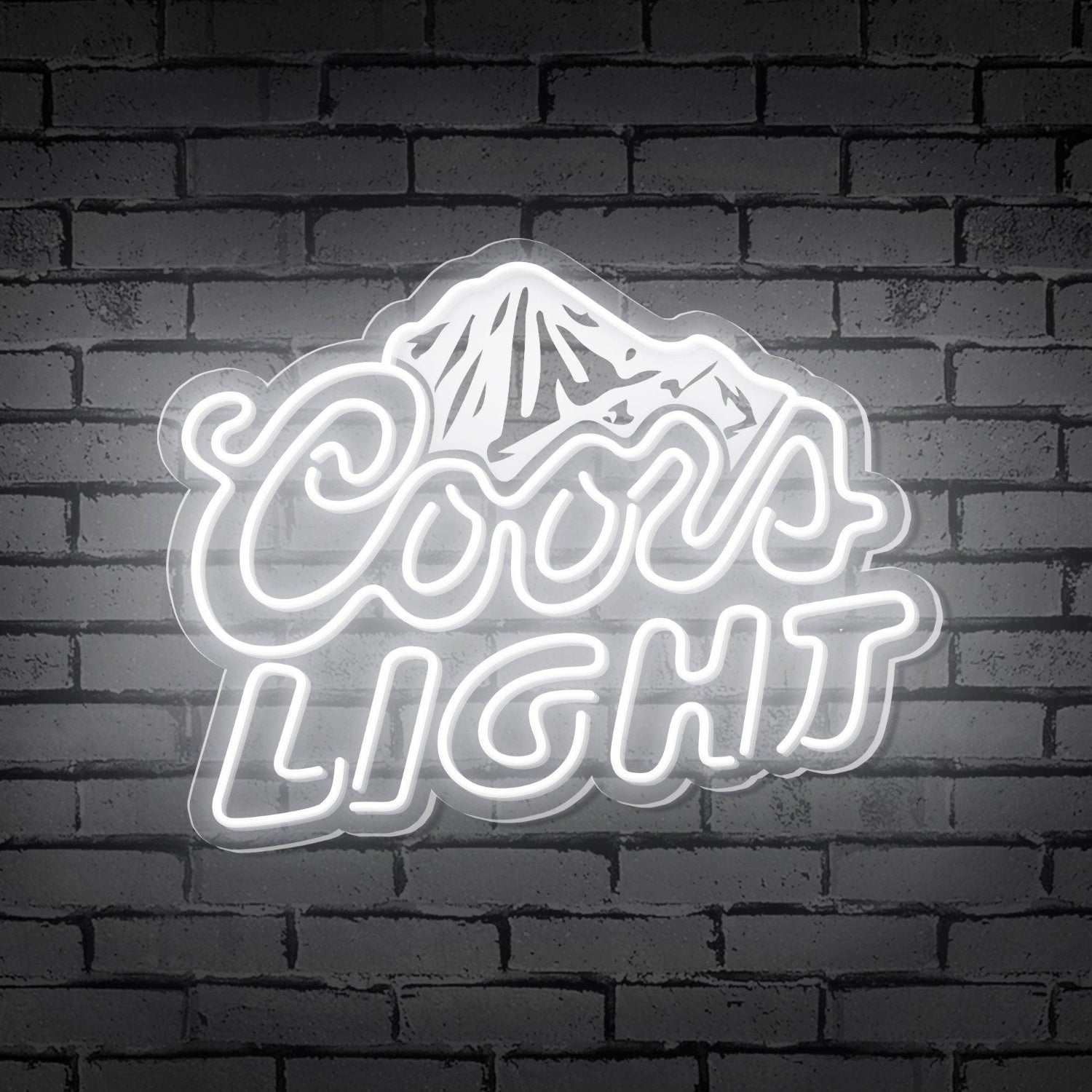 Cool Mountain Light Led Neon Sign For Bar Cafe Decor | Shineneon
