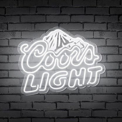 Cool Mountain Light Led Neon Sign For Bar Cafe Decor | Shineneon