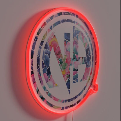 Cool Na Logo Narcotics Na Aa Rgb Led Neon Sign - Shineneon