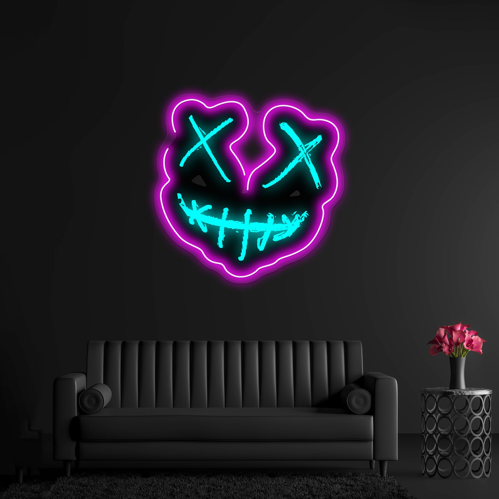 Cool Neon Smile Artwork Business Led Sign | Shineneon
