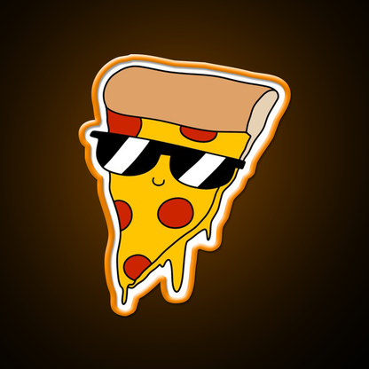 Cool Pizza Fast Food Led Neon Sign For Burger Place Rgb Color